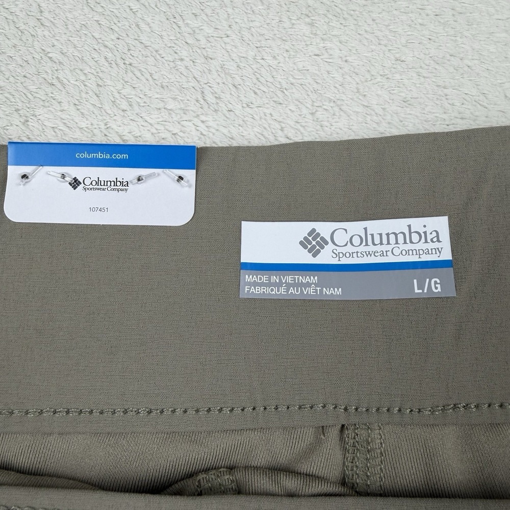 NWT-Columbia Omni-Shield Omni-Shade Skort Skirt Active Fit Size L Tusk/Tan - Picture 6 of 10